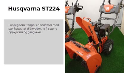 HUSQVARNA ST224