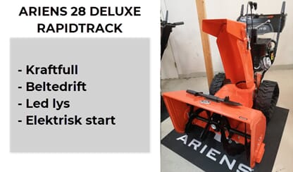 Ariens Deluxe 28 Rapidtrack