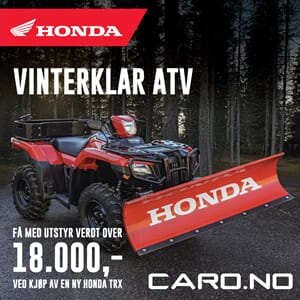 HONDA ATV TRX 520 FA6 MED VINTERPAKKE