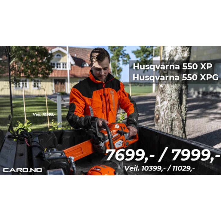 Høstilbud på Husqvarna 550 XP og 550 XPG!