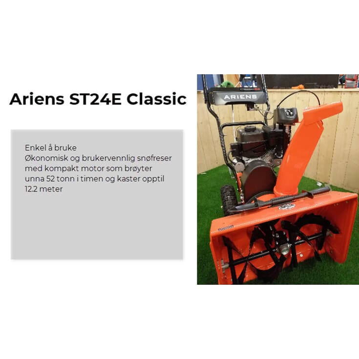 Ariens ST24E Classic