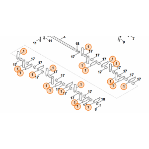 STIHL KNIVSETT LE/RLE 240