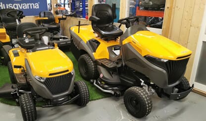 WOW! Stiga Estate 4x4, FOR en traktor!