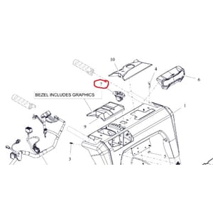 ARIENS SWITCH, ROCKER SPST-ON/OFF