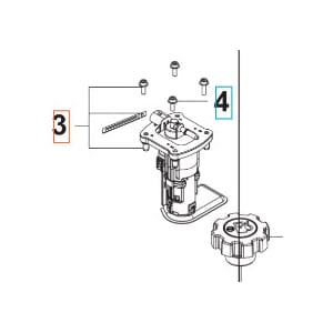 BENSINPUMPE HUSQVARNA
