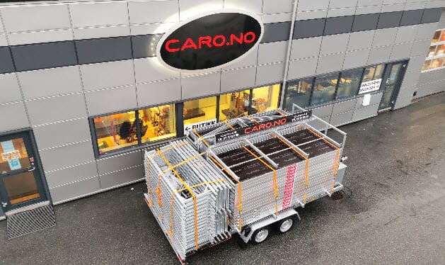 Stillas / tilhengere